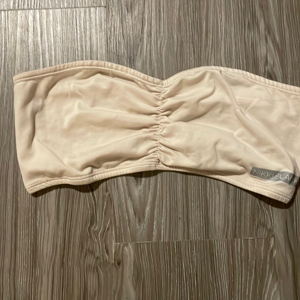Gymshark X Nikki Blackketter season 2 bandeau